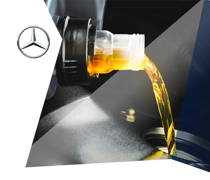 Постоянная цена на замену масла для Mercedes-Benz